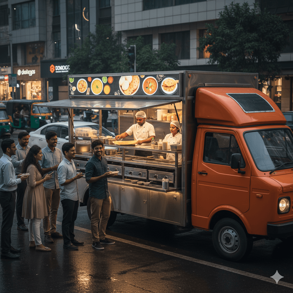 PakkaLocalu food delivery scooter